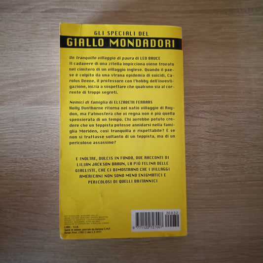 IL VILLAGGIO DEL MISTERO - BRUCE FERRARS BRAUN - 2002 - MONDADORI