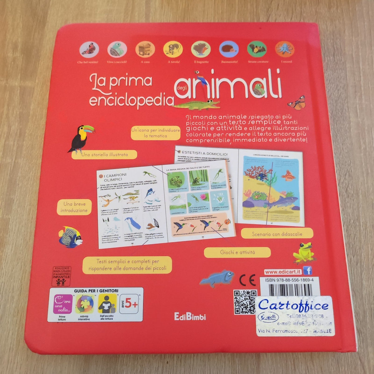 La mia prima enciclopedia degli Animali - Mondo Natura per Bambini - Edibimbi