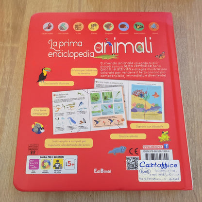 La mia prima enciclopedia degli Animali - Mondo Natura per Bambini - Edibimbi
