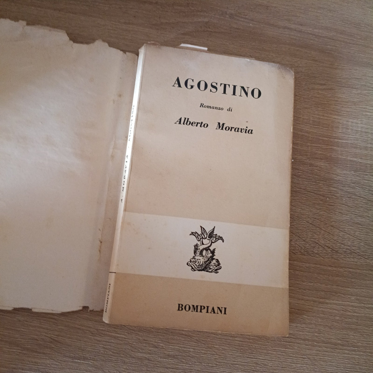 Agostino Alberto Moravia - Bompiani - Libri moderni 35