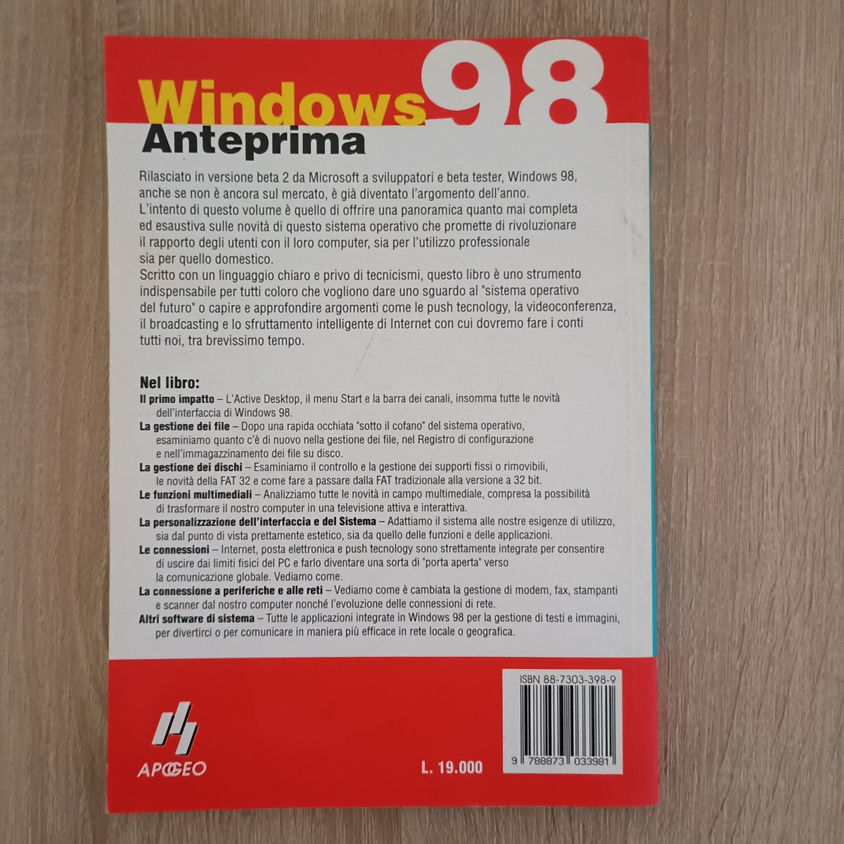 970.01 - APOGEO - WINDOWS 98 ANTEPRIMA
