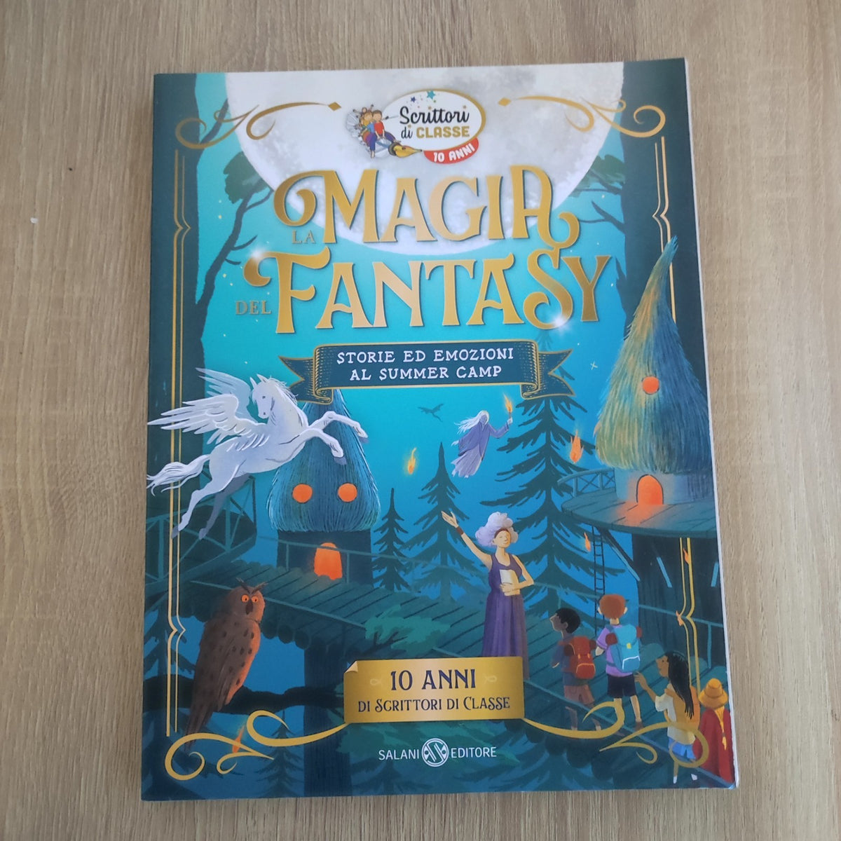 Libro LA MAGIA DEL FANTASY scrittori di classe Salani editore Conad 2024 NUOVO