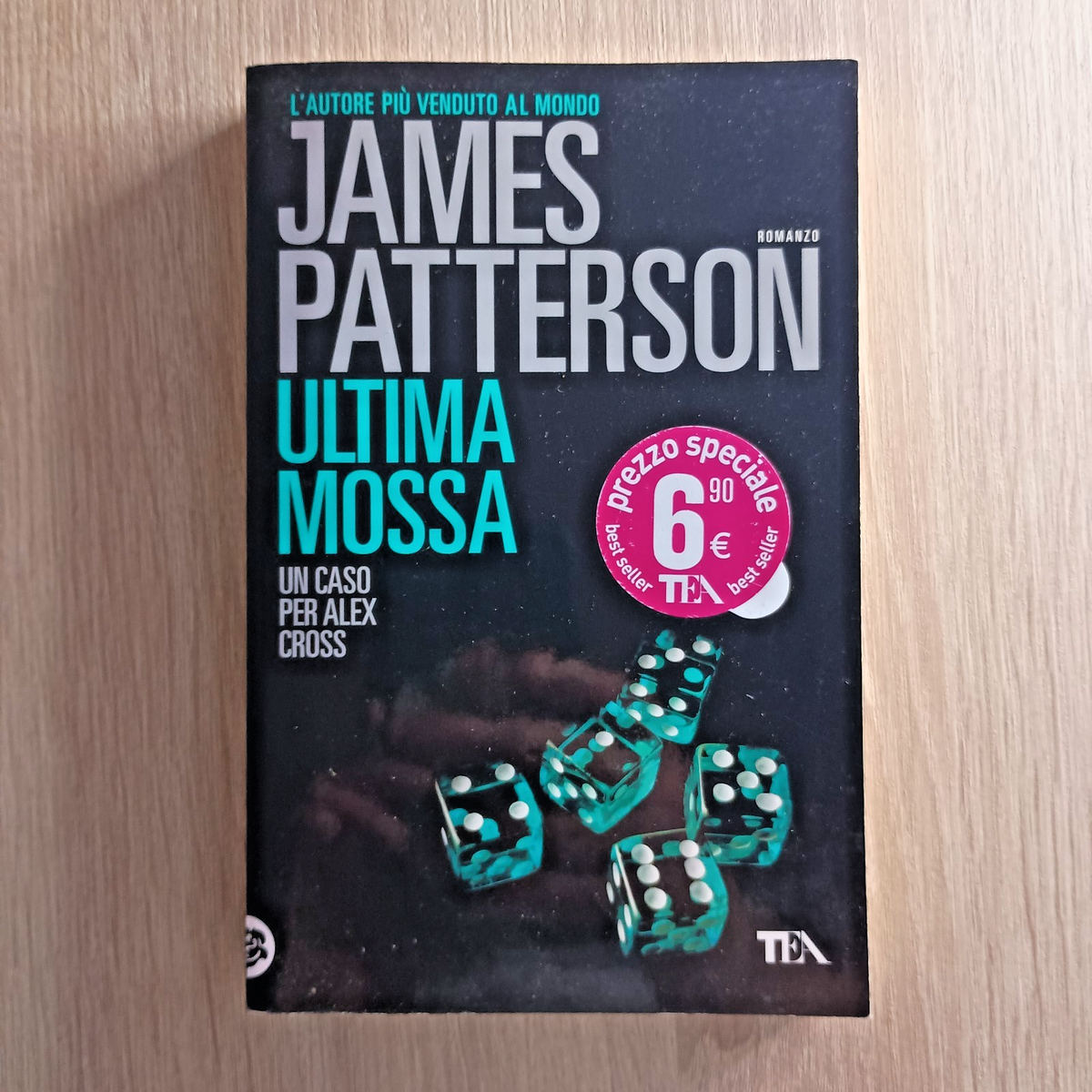 LN2- ULTIMA MOSSA CASO PER ALEX CROSS - PATTERSON - TEA BEST SELLER - B - JXS308