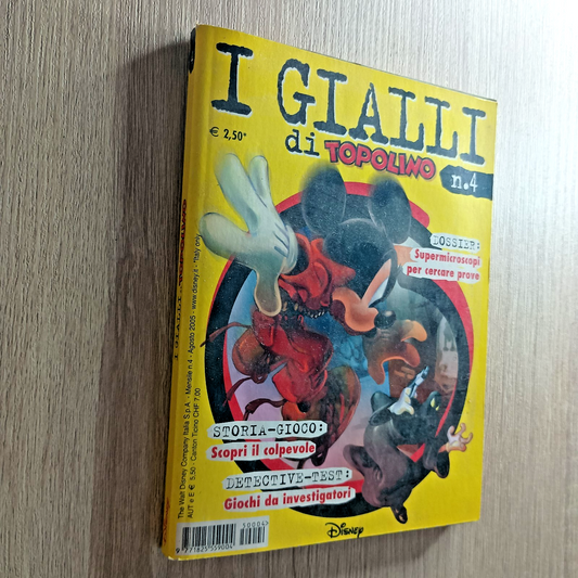 I GIALLI DI TOPOLINO N.4 - PANINI 2005