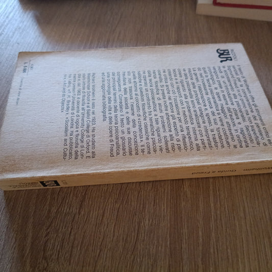GUIDA A FREUD - Richard Wollheim - BUR Rizzoli 1977