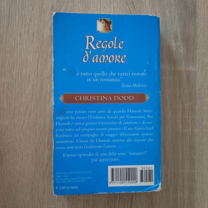 Christina Dodd - Regole d'amore - Mondadori libro - romanzo