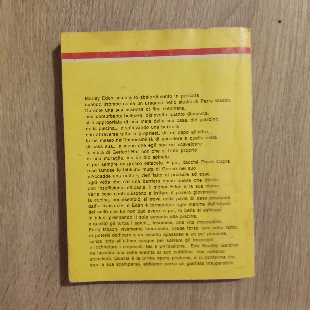 IL GIALLO MONDADORI n.1280 - PERRY MASON E LE MURA DI GERICO - S.GARDNER - sc.39