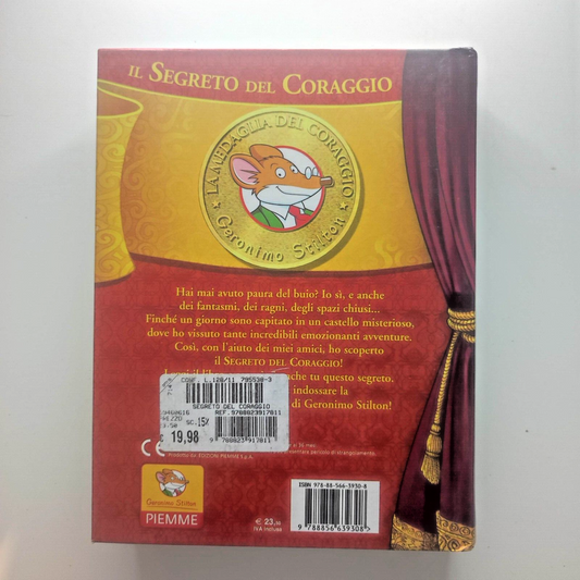 GERONIMO STILTON - IL SEGRETO DEL CORAGGIO - LIBRI PER BAMBINI