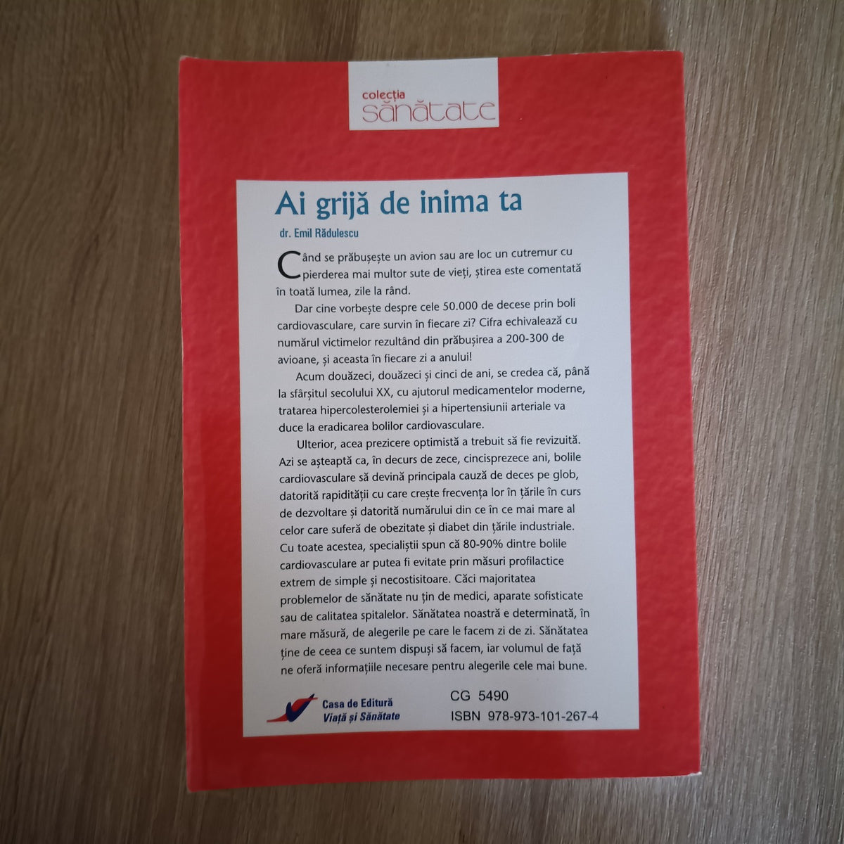 Ai grijă de inima ta – dr. Emil Rădulescu