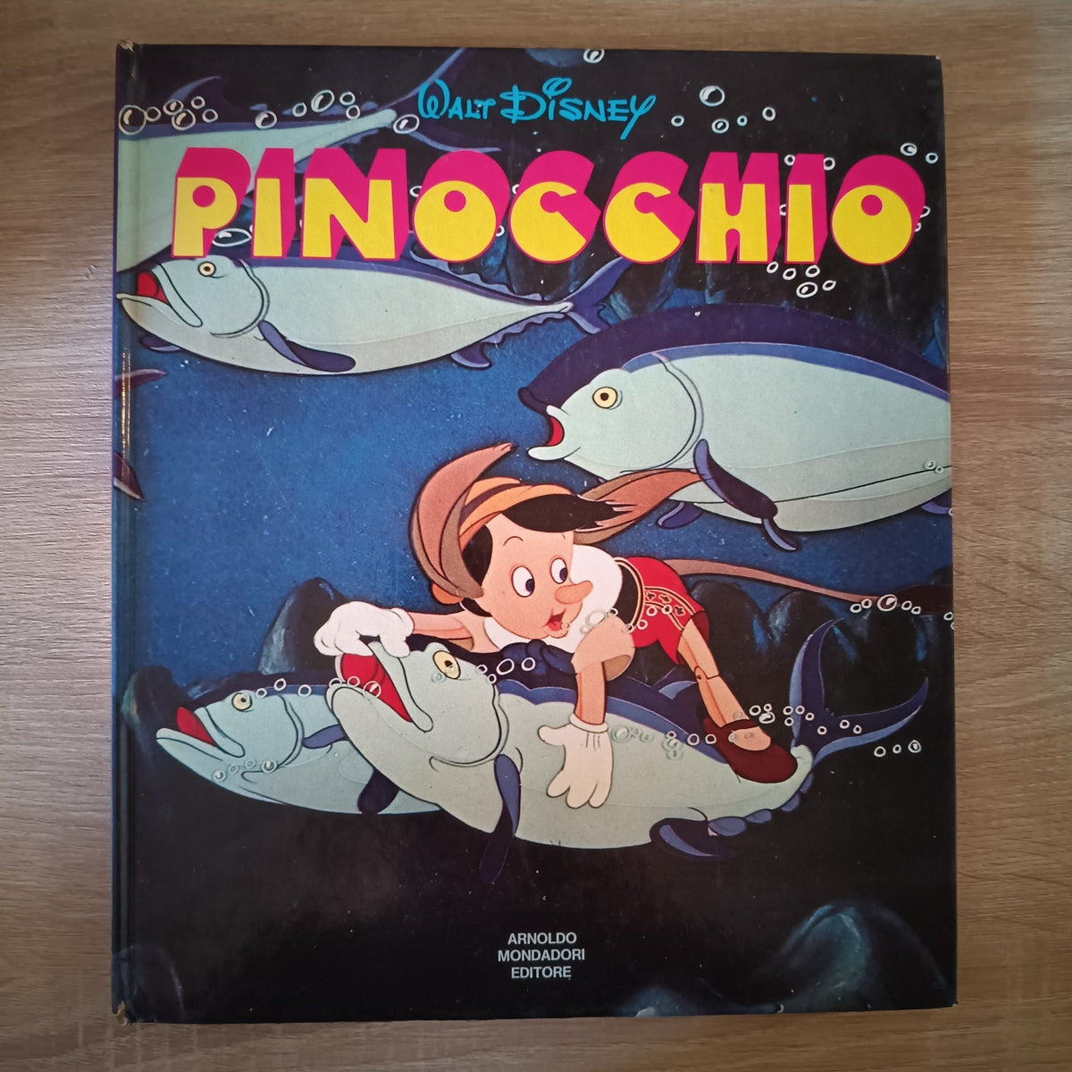 WALT DISNEY PINOCCHIO COLLODI ILLS EDIZIONE MONDADORI GENNAIO 1984
