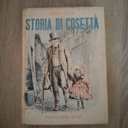 80212 Libro Storia di Cosetta, Victor Hugo, Fratelli Fabbri Editori