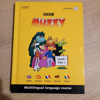 *Book Libro - BBC MUZZY 1 LEVEL 1 PART 1 multilingual language course