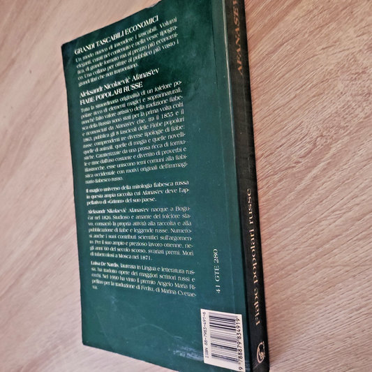 Fiabe popolari russe Libro Afanasev Grandi Tascabili Newton 8879834916