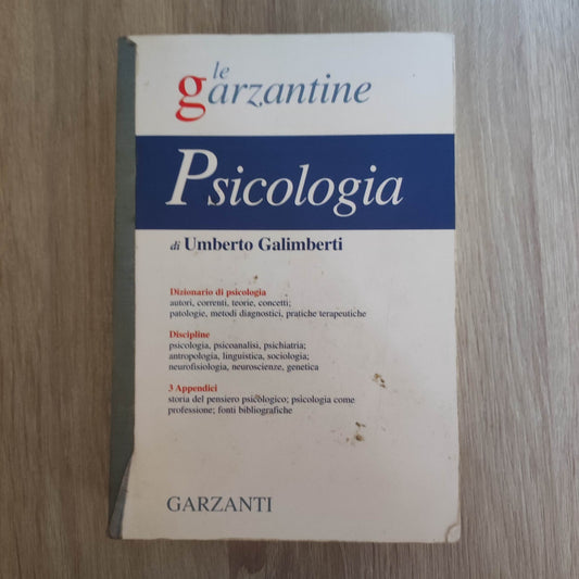 Enciclopedia di psicologia - Galimberti Umberto 1999 IED GARZANTI