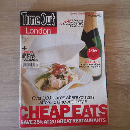 Time Out Magazine London 2004  London Visitors Guide