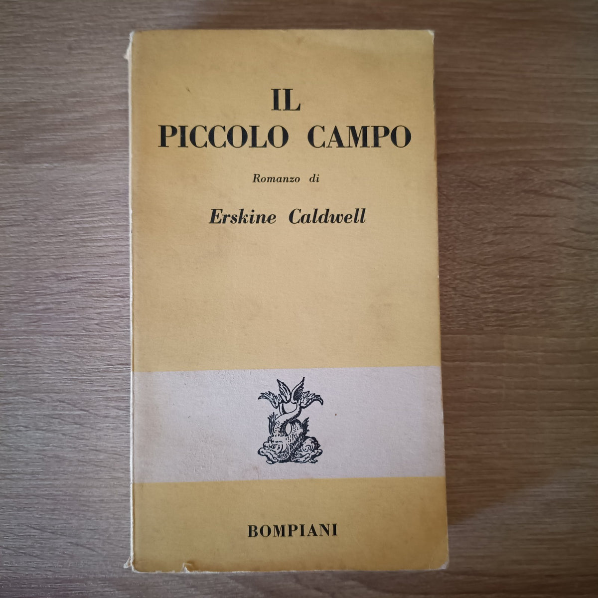 Il piccolo campo - Erskine Caldwell - romanzo - Bompiani