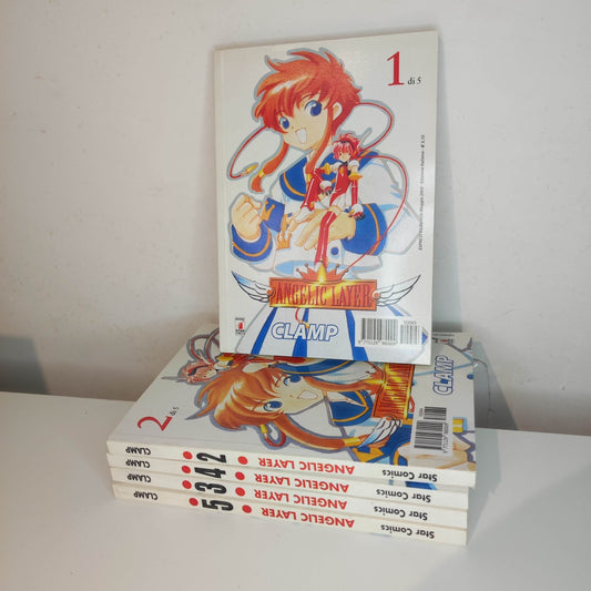 ANGELIC LAYER by CLAMP serie manga completa 1/5 SPESE COMPRESE