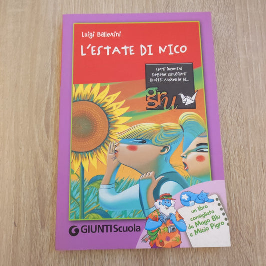 L'estate di Nico - Luigi Ballerini - Giunti scuola 2007