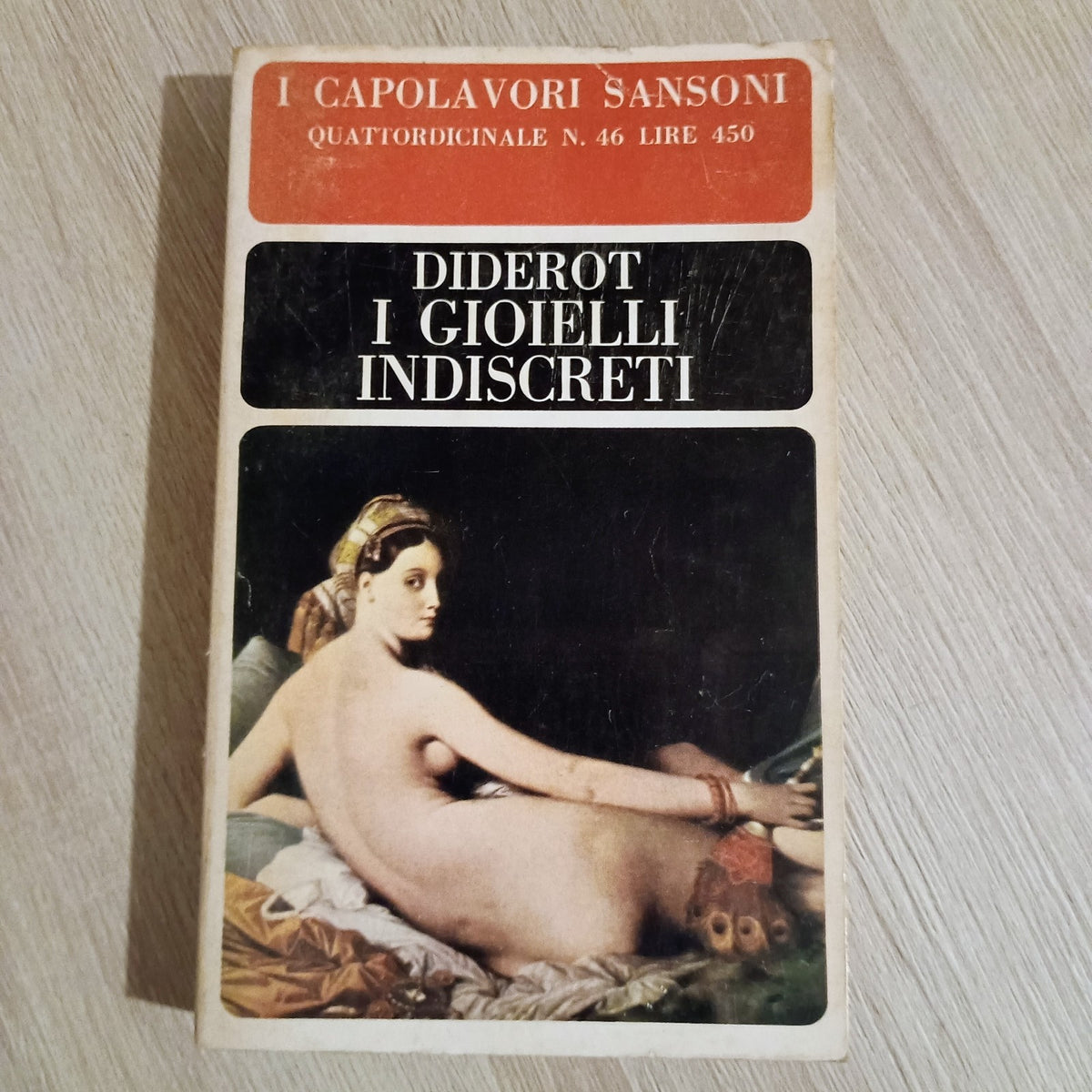 DIDEROT - I GIOIELLI INDISCRETI - 1966 SANSONI Libro