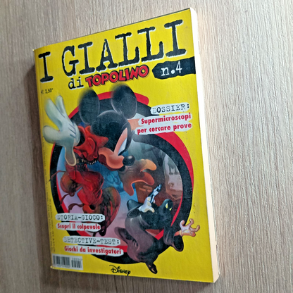 I GIALLI DI TOPOLINO N.4 - PANINI 2005