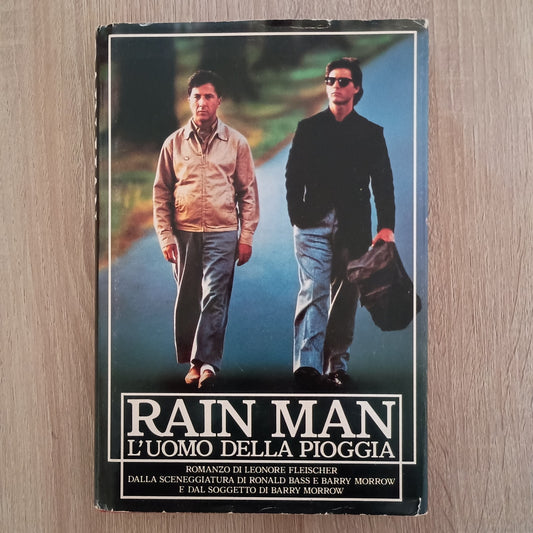 Rain Man - L'uomo della pioggia - Leonore Fleischer 1989 - ROMANZO