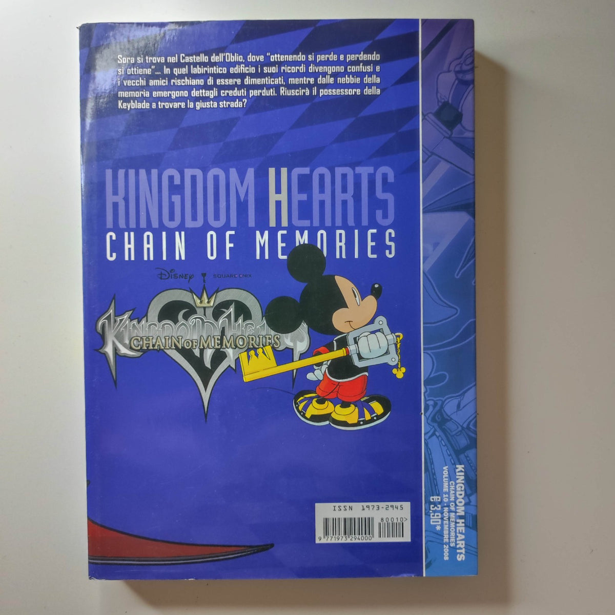 KINGDOM HEARTS CHAIN OF MEMORIES N. 2 DI 2 - SHIRO AMANO - DISNEY PLANET