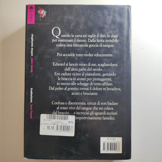 Dt1 - NEW MOON - Stephenie Mayer - 1a Prima ed. Fazi 2007