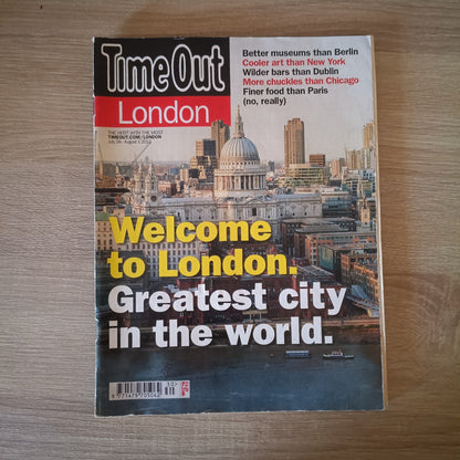TIME OUT Londra - August 2012 UK Magazine - Museums art chuckles