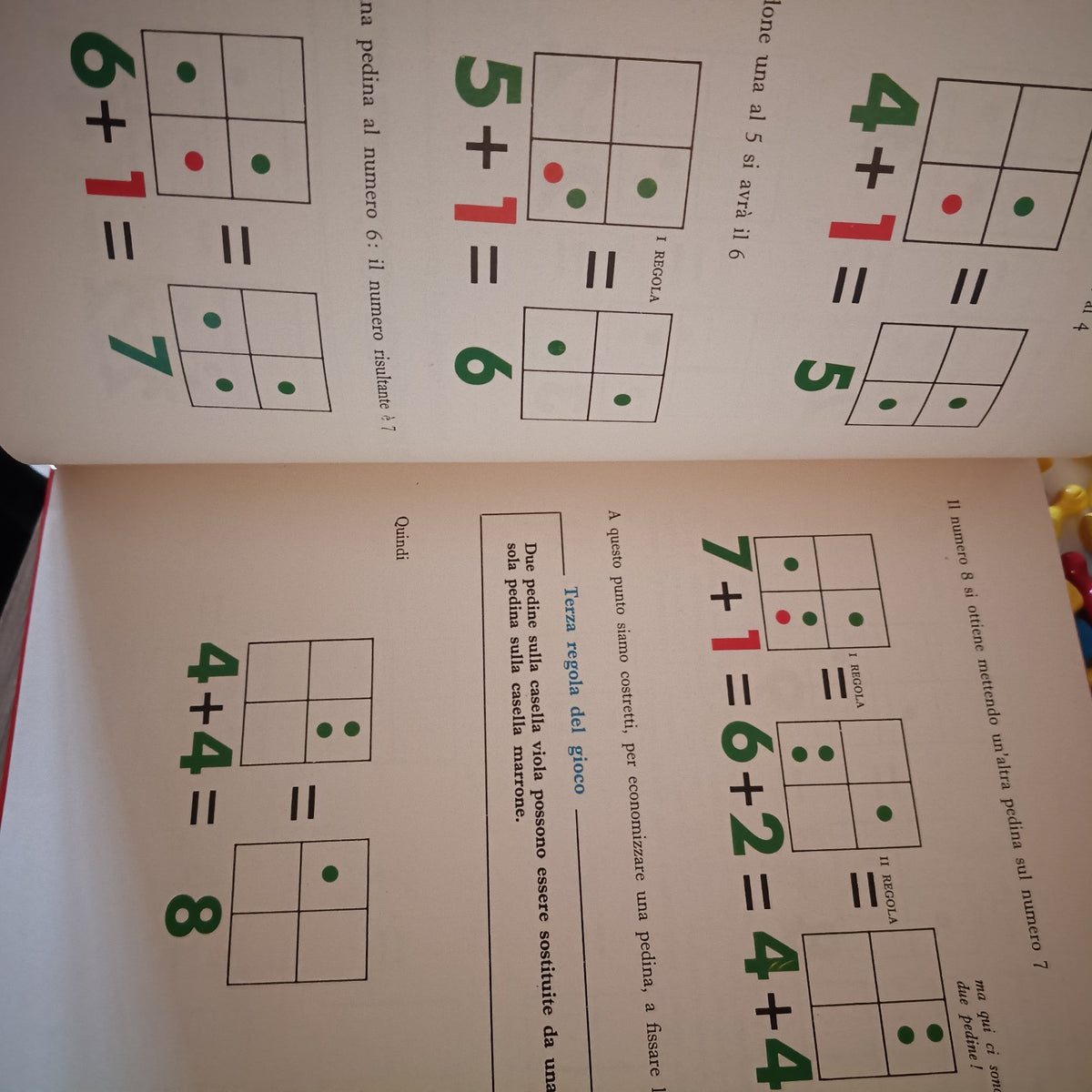 VINTAGE GIOCO PAPÀ giochiamo alla matematica con mini calcolatore PAPY SEI 1971