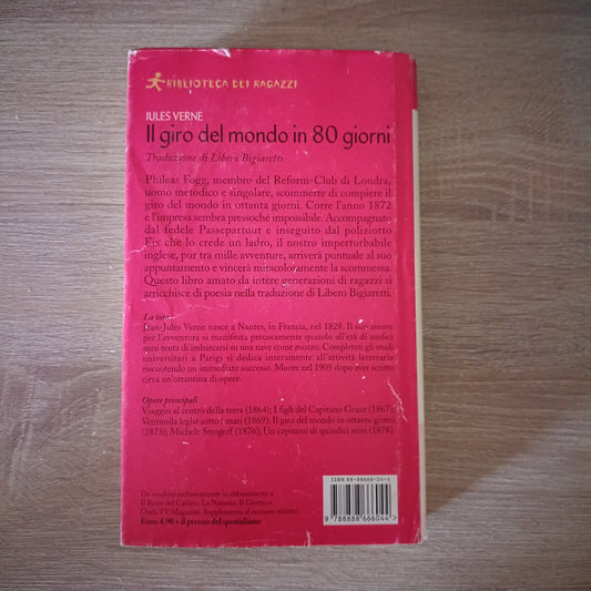 Il Giro Del Mondo In 80 Giorni Jules Verne Biblioteca Dei Ragazzi