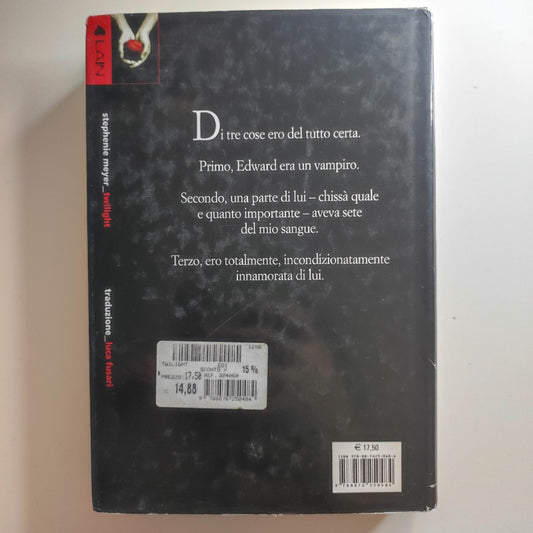 LIBRO Twilight Stephanie Meyer Fazi editore 9788876250484 2009