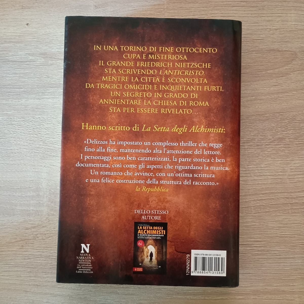 LA CATTEDRALE DELL'ANTICRISTO - LIBRO USATO - 9788854131569