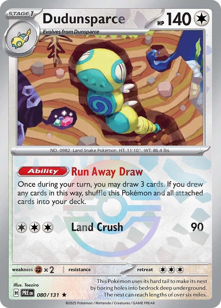 Dudunsparce (Poke Ball Pattern)