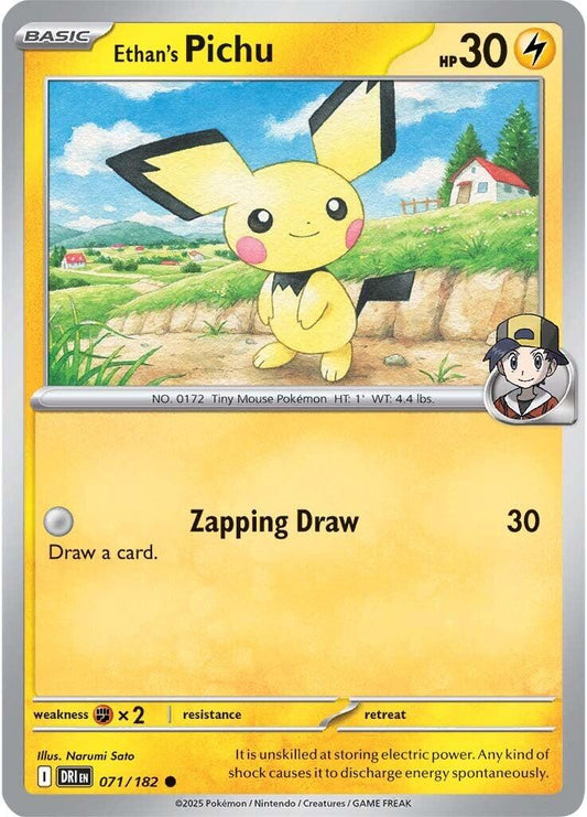 Ethan's Pichu