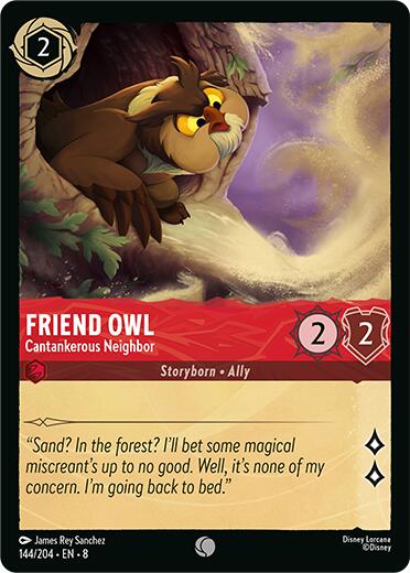 Friend Owl - Cantankerous Neighbor