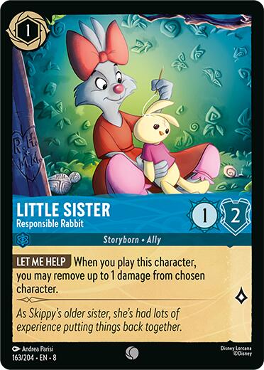 Little Sister - Responsible Rabbit