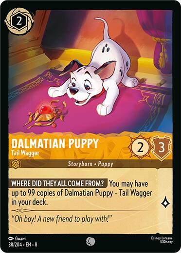 Dalmatian Puppy - Tail Wagger