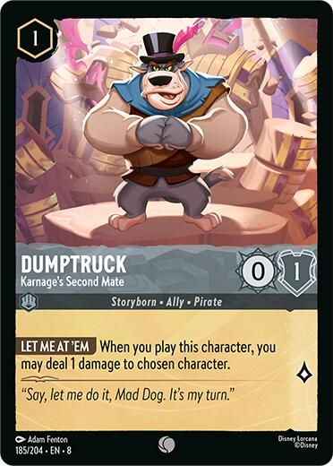 Dumptruck - Karnage's Second Mate