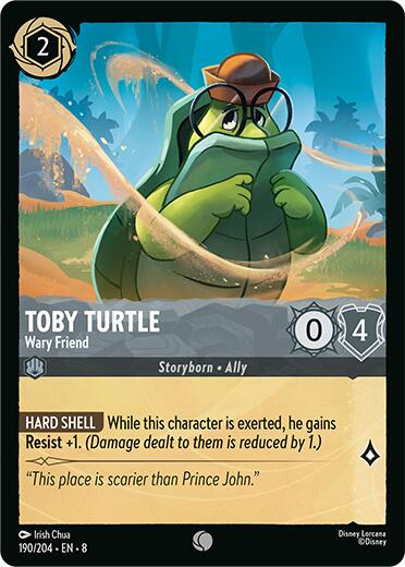 Toby Turtle - Wary Friend