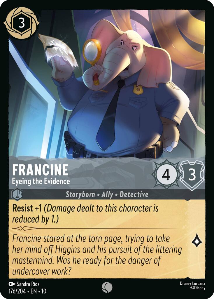 Francine - Eyeing the Evidence