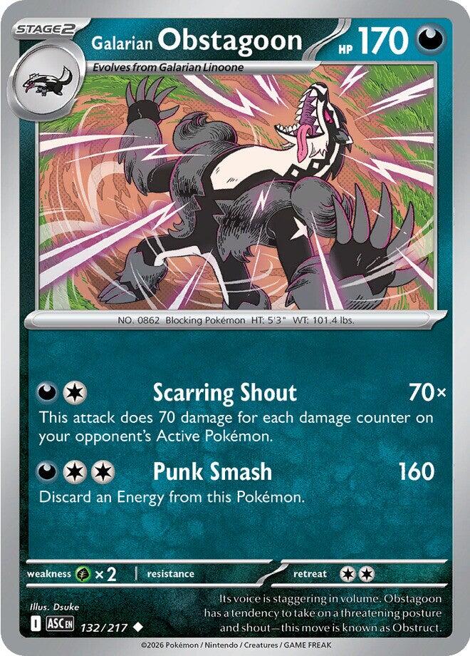 Galarian Obstagoon - 132/217
