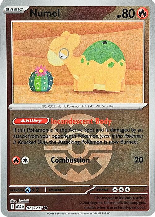 Numel - 027/217 (Quick Ball)
