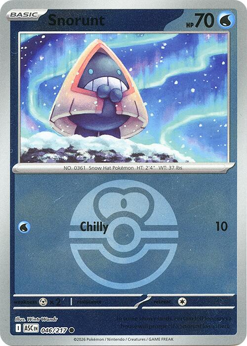 Snorunt - 046/217 (Love Ball)