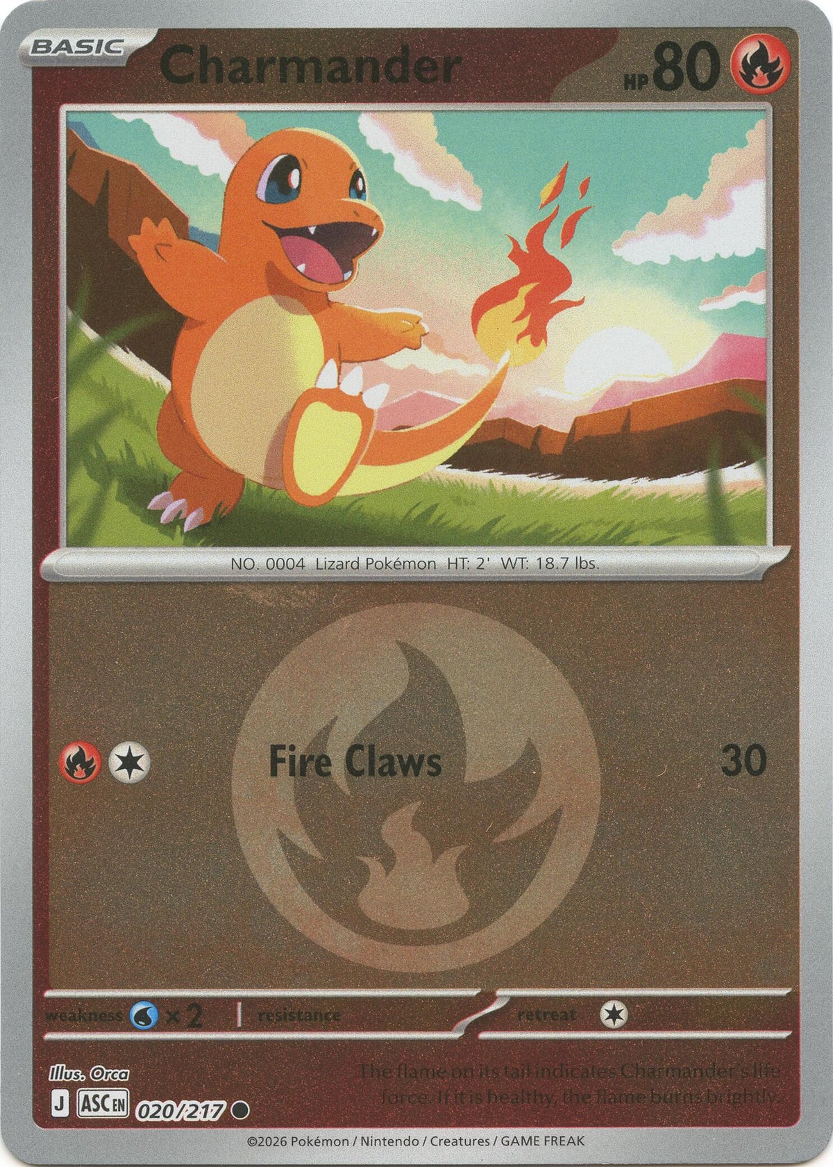 Charmander (Energy Symbol Pattern)
