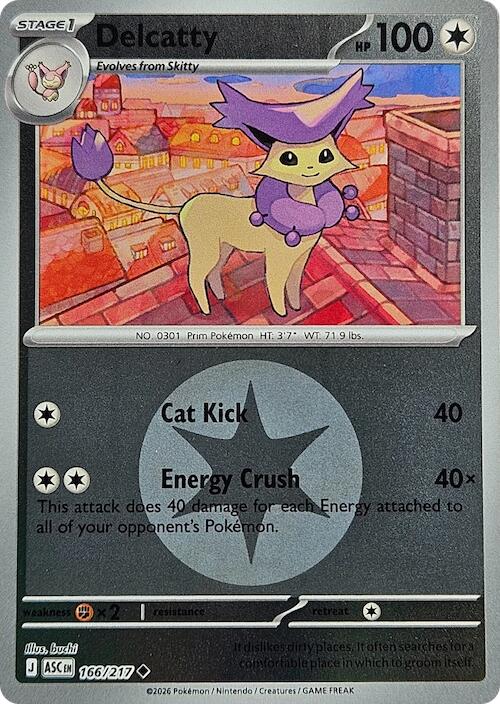 Delcatty (Energy Symbol Pattern)