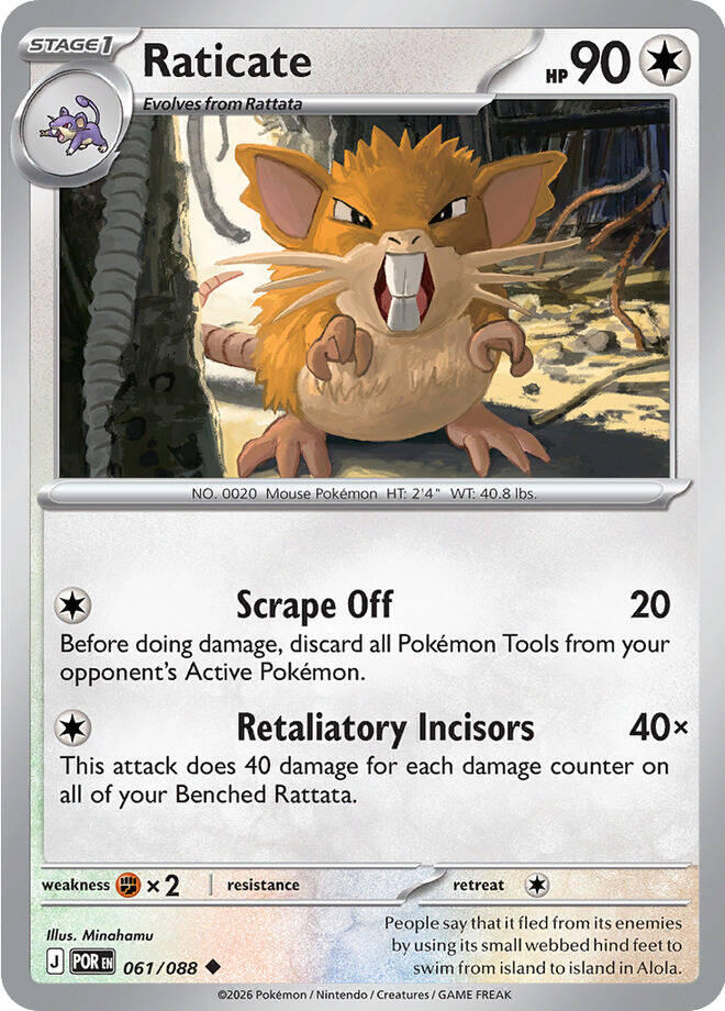 Raticate - 061/088