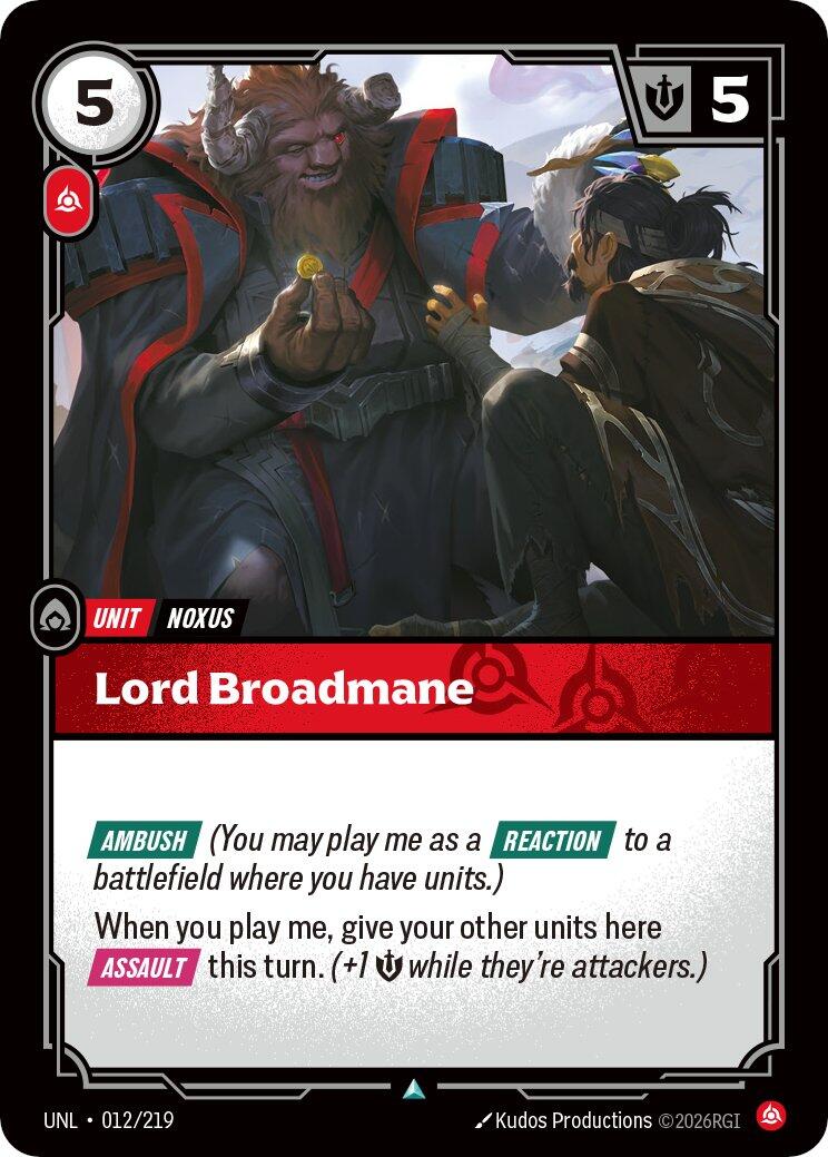 Lord Broadmane