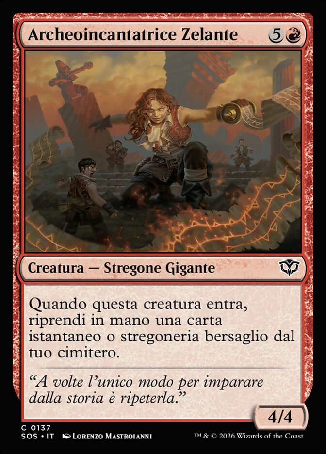 Zealous Lorecaster