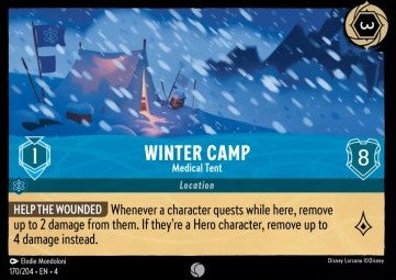 Winter Camp - Medical Tent