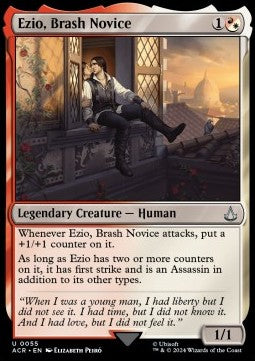 Ezio, Brash Novice